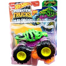 Бъги Hot Wheels Monster Trucks - Skelesaurus -1